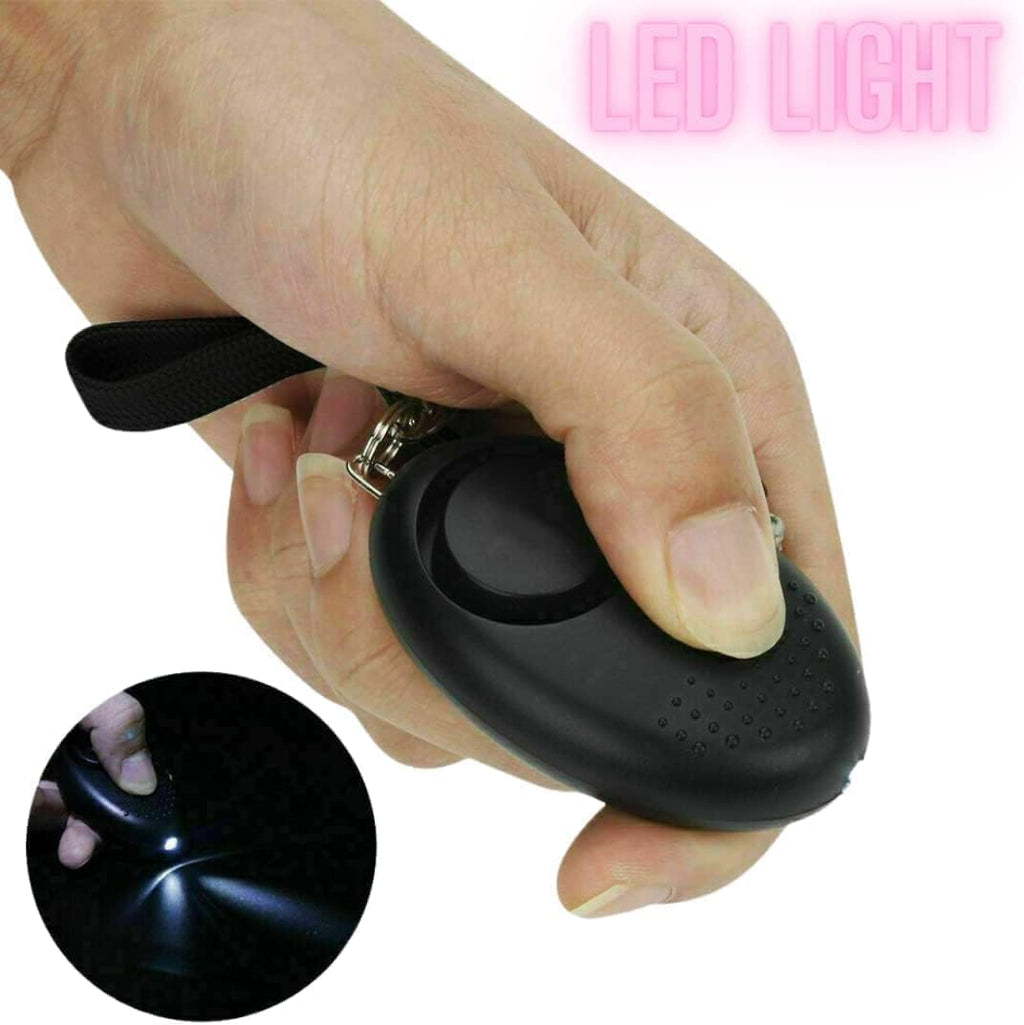 Portable loud siren sound device to scare away criminals at night