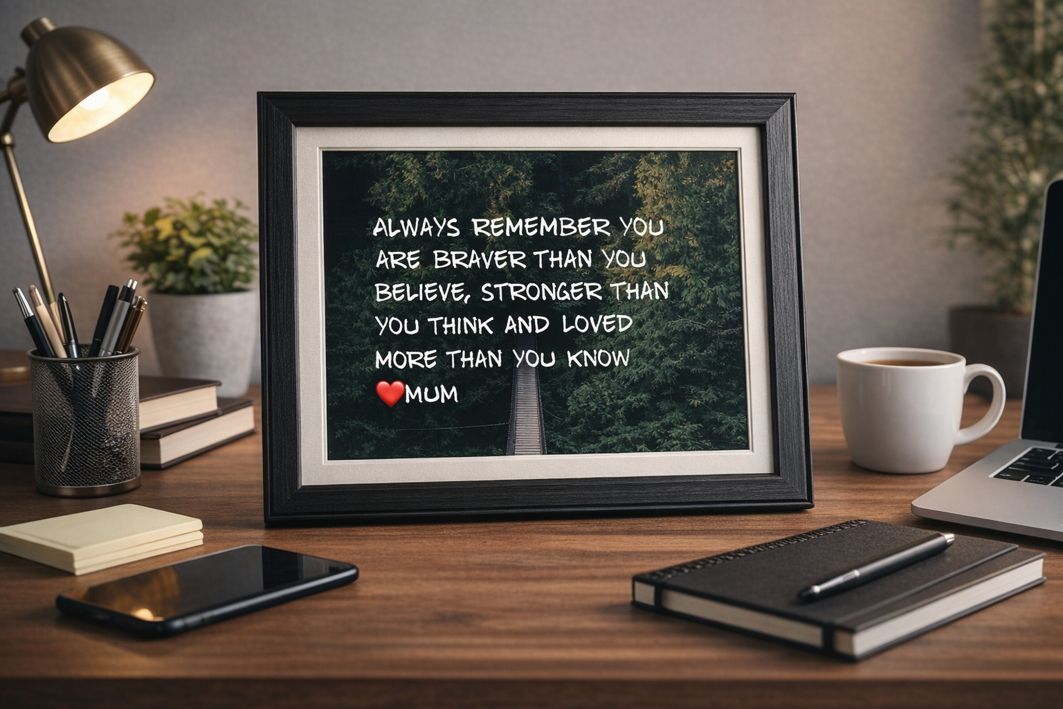 Mum to his son Poster